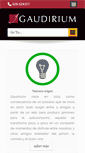 Mobile Screenshot of gaudirium.com